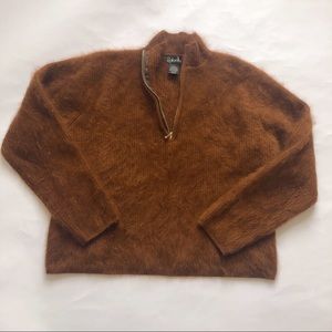 RAFAELLA 1/4 ZIP SWEATER